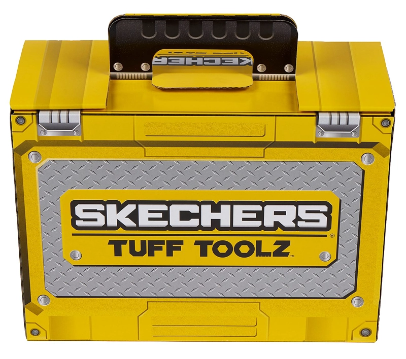ZAPATOS SKECHERS NIÑO MEGA-FLEX LITE TUFF TOOLZ AMARILLO - 6