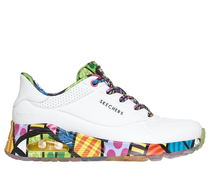 ZAPATILLAS SKECHERS MUJER SLIP-INS BRITTO UNO BLANCO - 1