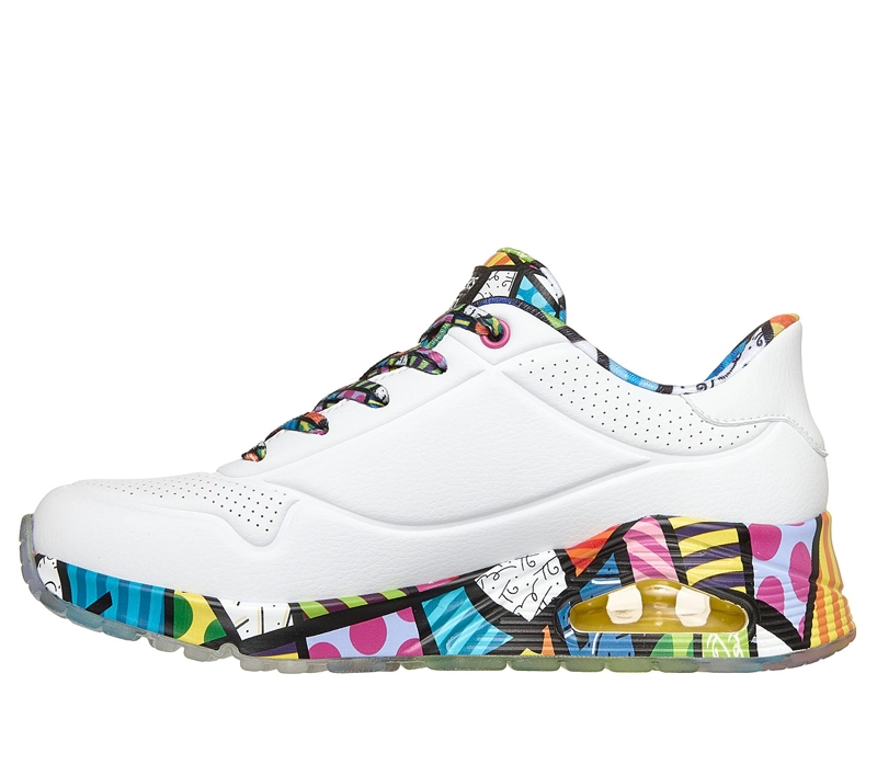 ZAPATILLAS SKECHERS MUJER SLIP-INS BRITTO UNO BLANCO - 4