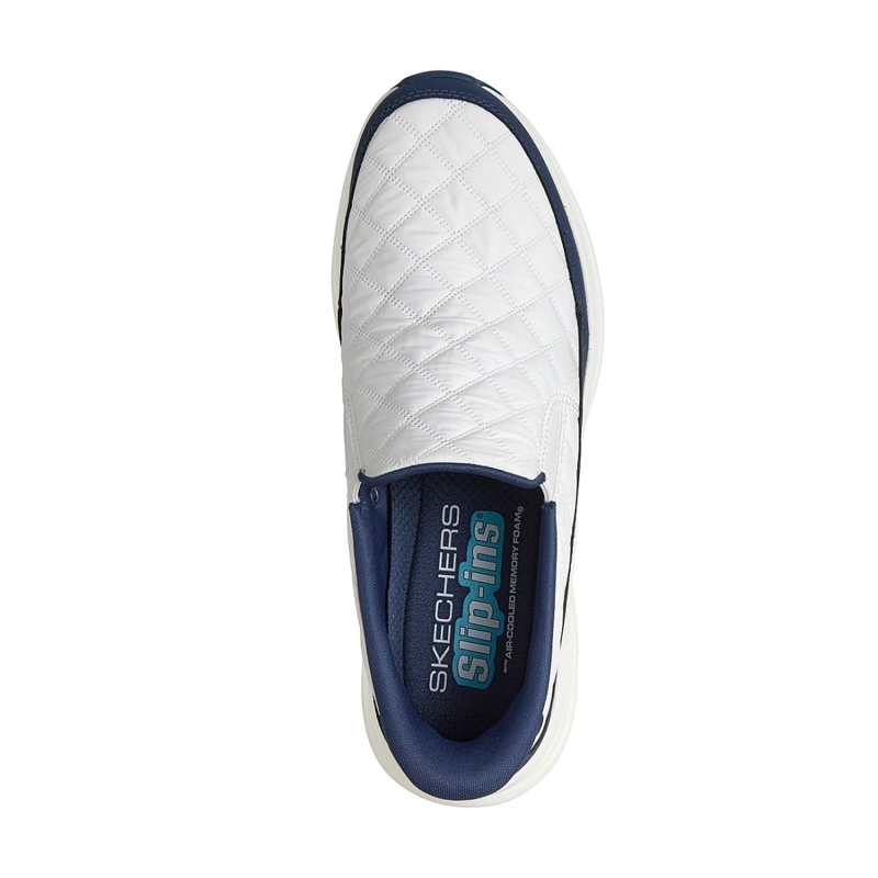 ZAPATILLAS SKECHERS HOMBRE SLIP-INS CONTOUR FOAM BLANCO - 2