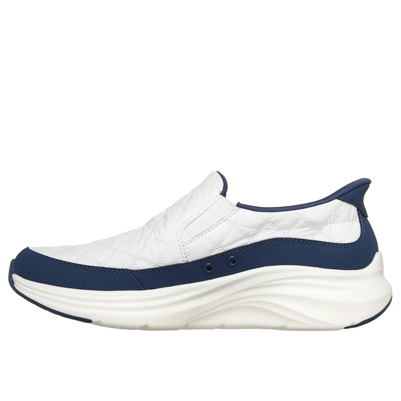 ZAPATILLAS SKECHERS HOMBRE SLIP-INS CONTOUR FOAM BLANCO - 4