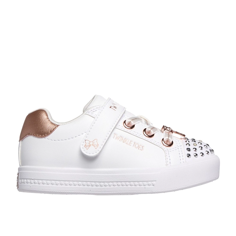 ZAPATILLAS SKECHERS NIÑA - SUPER STARLITE BLANCO - 1
