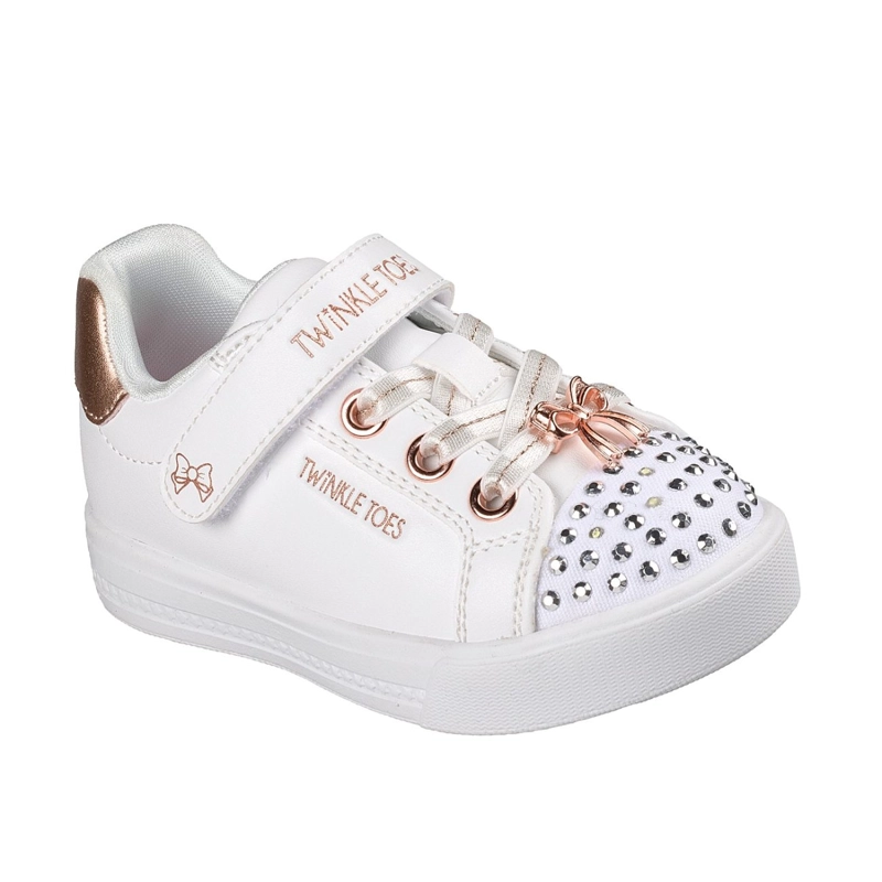 ZAPATILLAS SKECHERS NIÑA - SUPER STARLITE BLANCO - 5