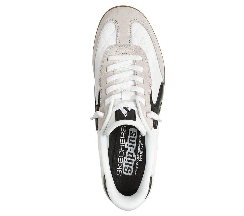 ZAPATILLAS SKECHERS MUJER SLIP-INS HOTSHOT BLANCO - 2