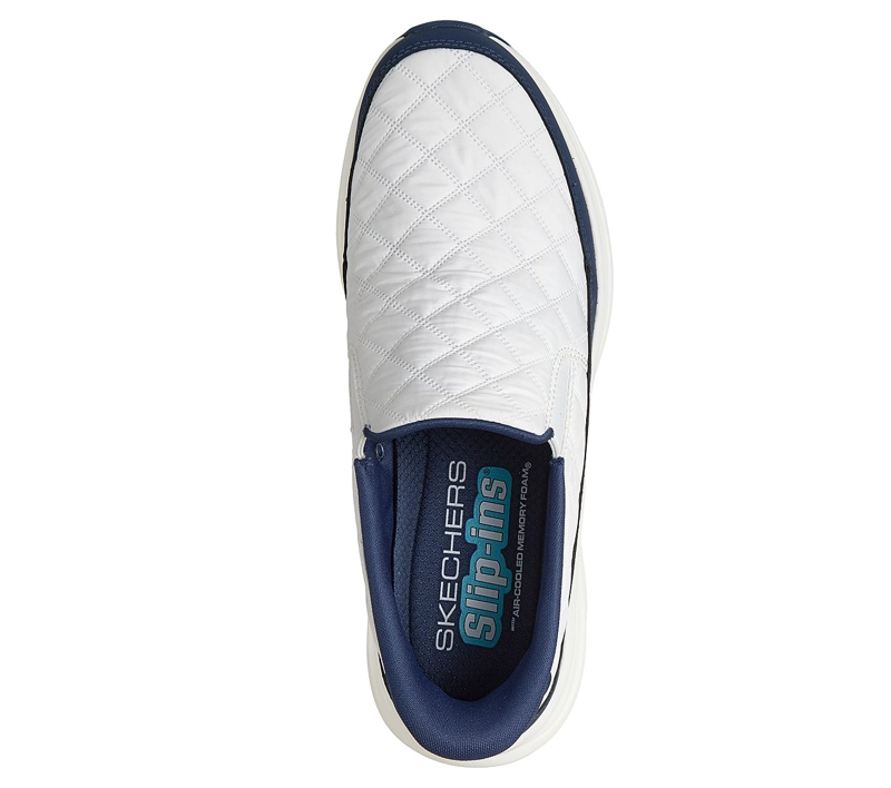ZAPATILLAS SKECHERS HOMBRE SLIP-INS CONTOUR FOAM BLANCO - 2