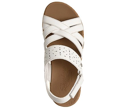 SANDALIAS SKECHERS MUJER ARCH FIT BEVERLEE 2.0 BLANCO - 1
