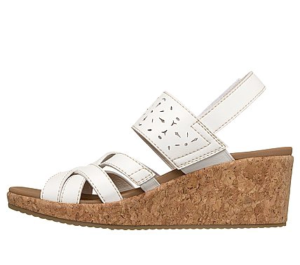 SANDALIAS SKECHERS MUJER ARCH FIT BEVERLEE 2.0 BLANCO - 3