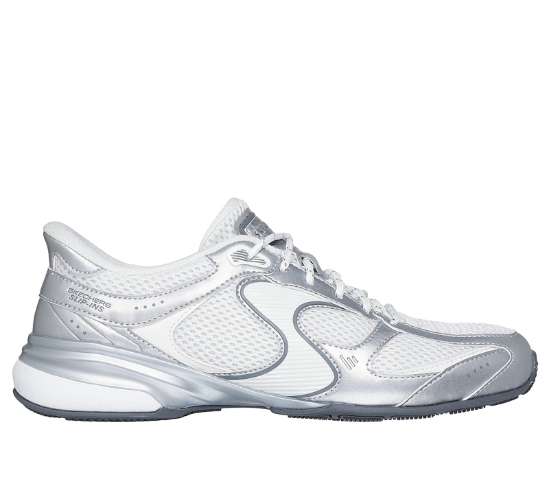 ZAPATILLAS SKECHERS MUJER SLIP-INS EXHILARATE BLANCO - 1