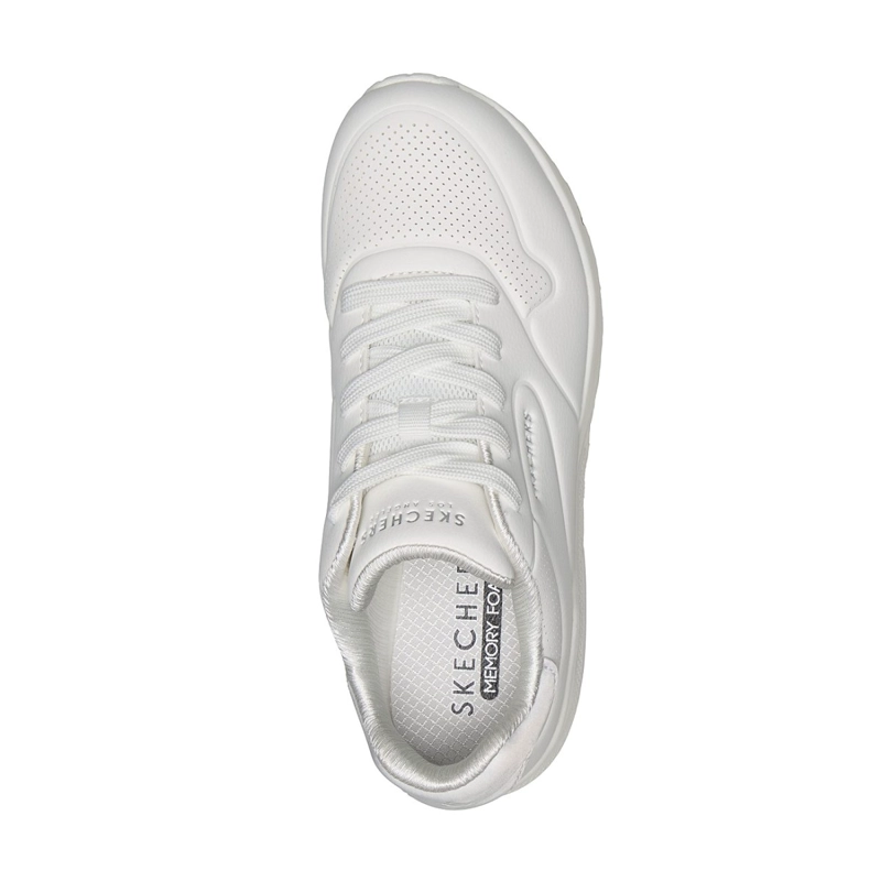 ZAPATILLAS SKECHERS MUJER SLIP-INS UNO SAVVY BLANCO - 2