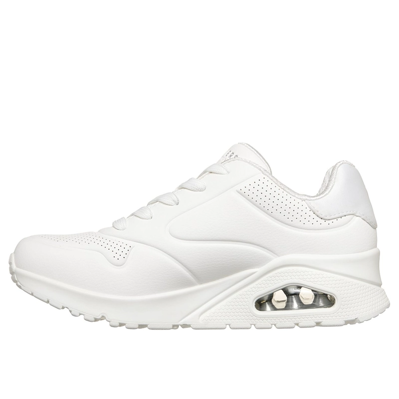 ZAPATILLAS SKECHERS MUJER SLIP-INS UNO SAVVY BLANCO - 4