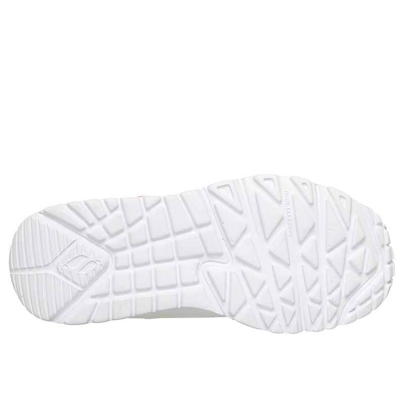 ZAPATILLAS SKECHERS NIÑA JGOLDCROWN UNO LITE BLANCO - 3