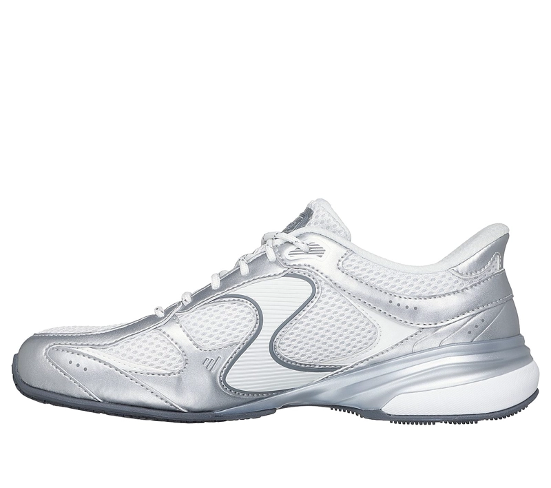 ZAPATILLAS SKECHERS MUJER SLIP-INS EXHILARATE BLANCO - 4