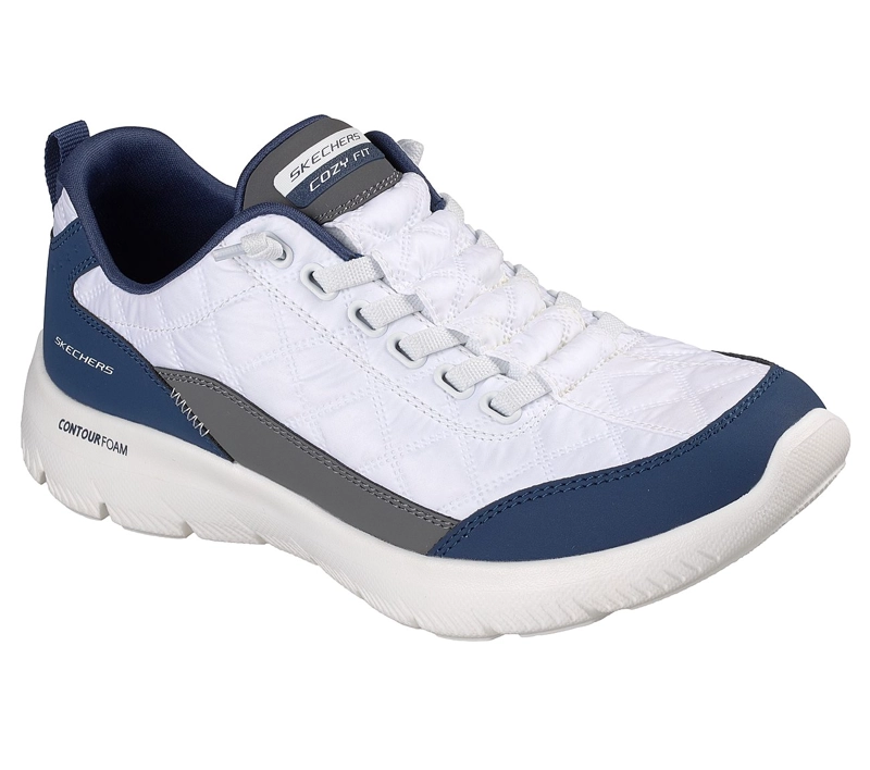 ZAPATILLAS SKECHERS MUJER SLIP-INS SUMMITS CONTOUR BLANCO - 5