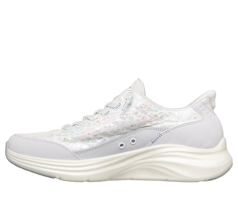 ZAPATILLAS SKECHERS MUJER SLIP-INS CONTOUR FOAM BLANCO - 4