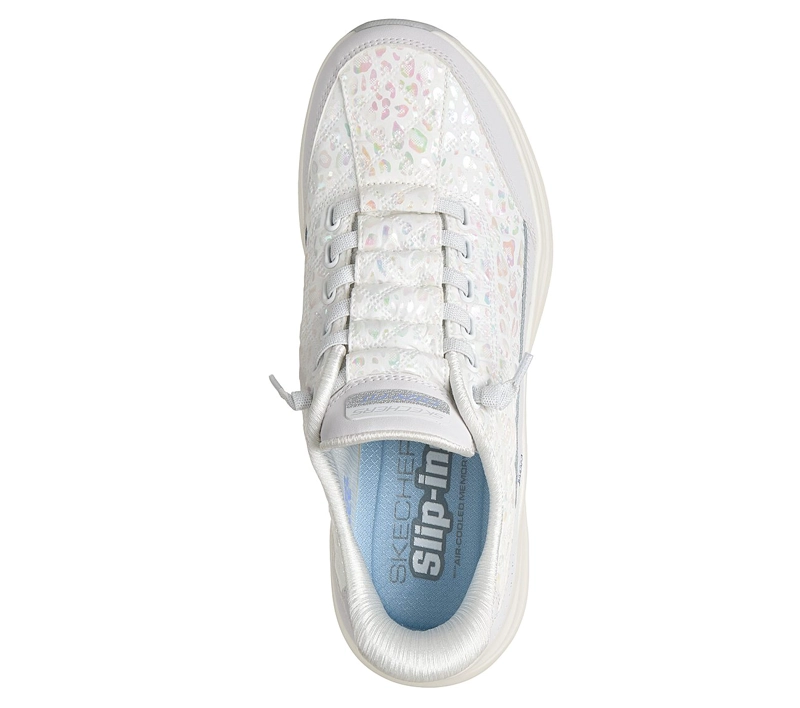 ZAPATILLAS SKECHERS MUJER SLIP-INS CONTOUR FOAM BLANCO - 2