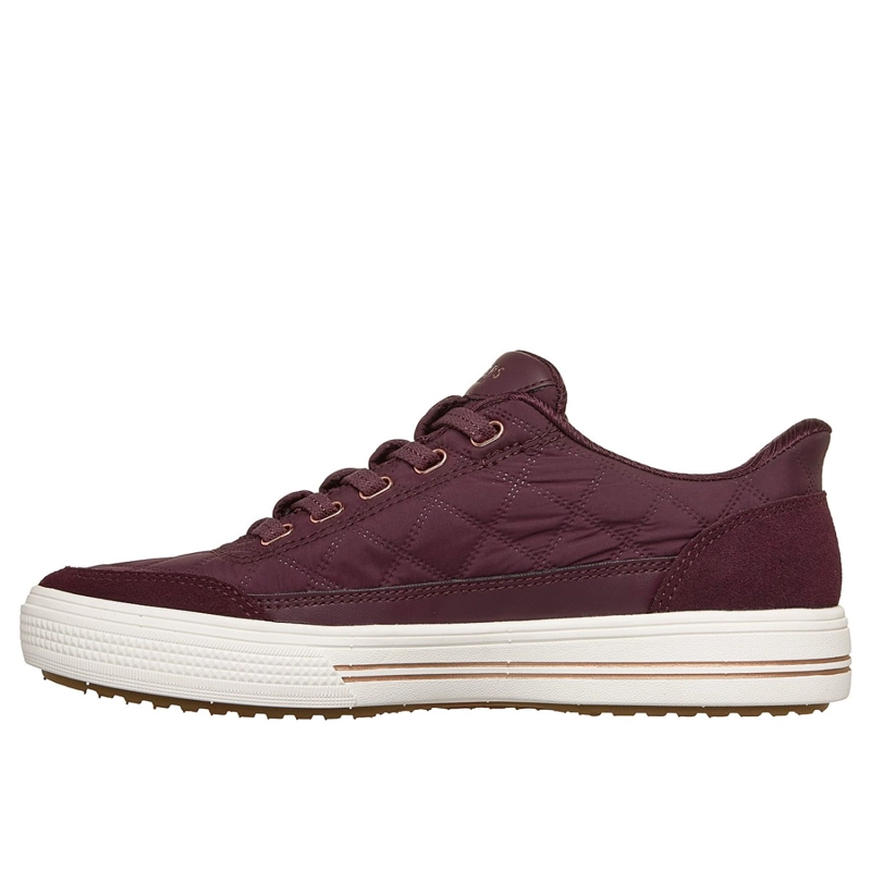 ZAPATILLAS SKECHERS MUJER SLIP-INS ARCH FIT ARCADE ROJO - 4