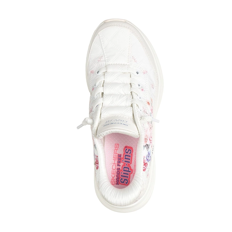 ZAPATILLAS SKECHERS NIÑA SLIP-INS CONTOUR FOAM BLANCO - 2