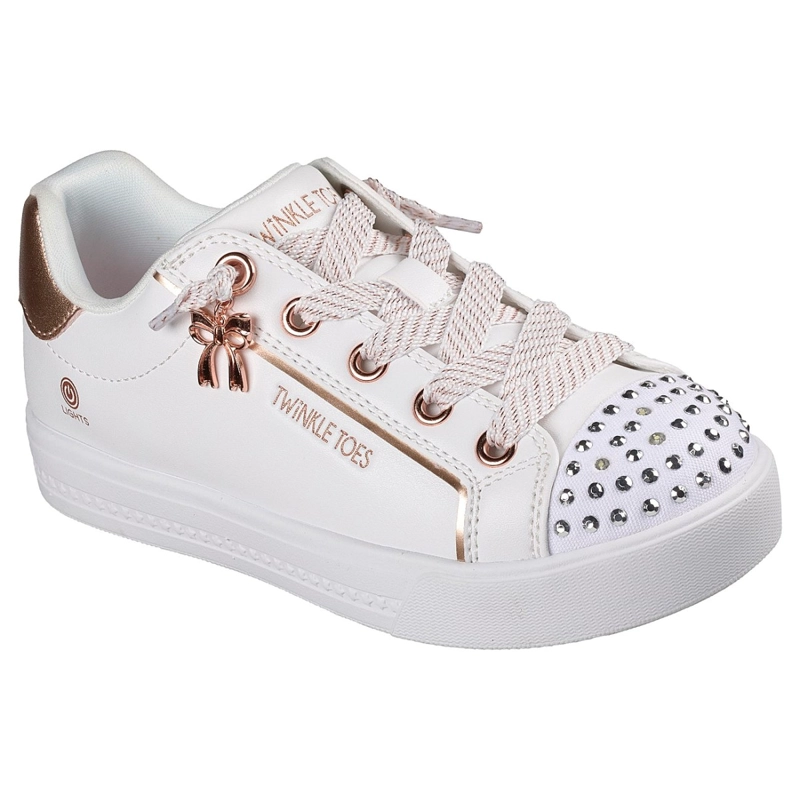 ZAPATILLAS SKECHERS NIÑA TWINKLE TOES TWINKLE STAR BLANCO - 2