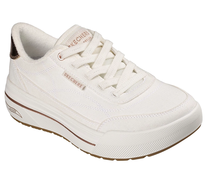 ZAPATILLAS SKECHERS MUJER ARCH FIT ARCADE HI BLANCO - 5