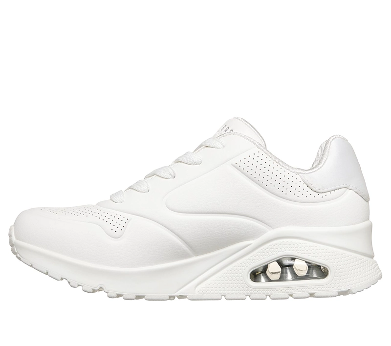 ZAPATILLAS SKECHERS MUJER SLIP-INS UNO SAVVY BLANCO - 4
