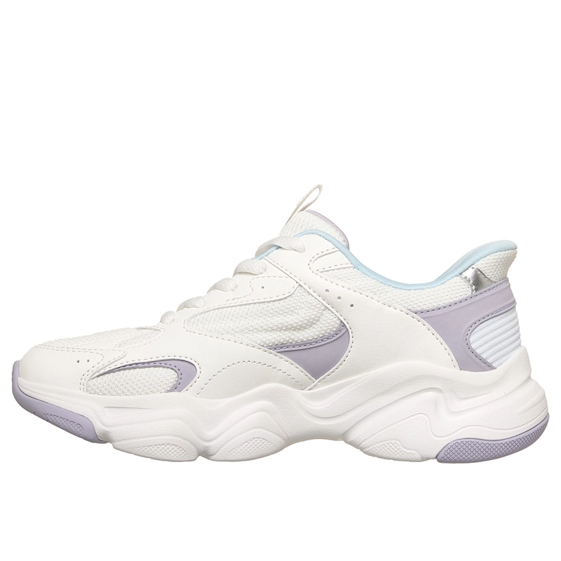 ZAPATILLAS SKECHERS MUJER SLIP-INS BOBS DIEGO CROSS BLANCO - 4