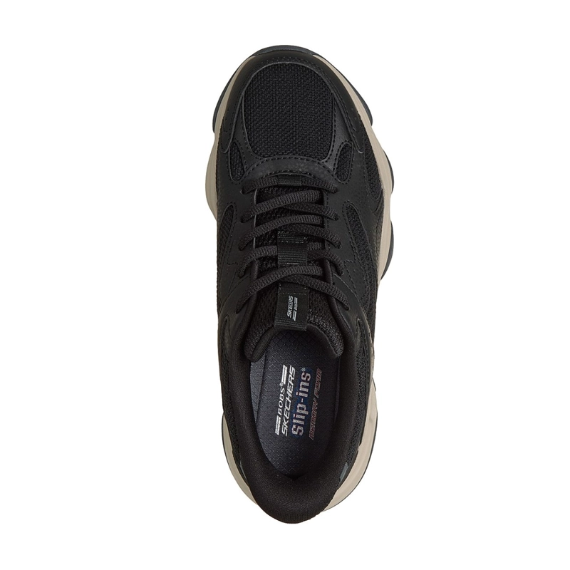 ZAPATILLAS SKECHERS MUJER SLIP-INS BOBS DIEGO CROSS NEGRO - 2