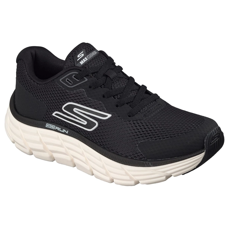 ZAPATILLAS SKECHERS MUJER MAX FLEX NEGRO - 5