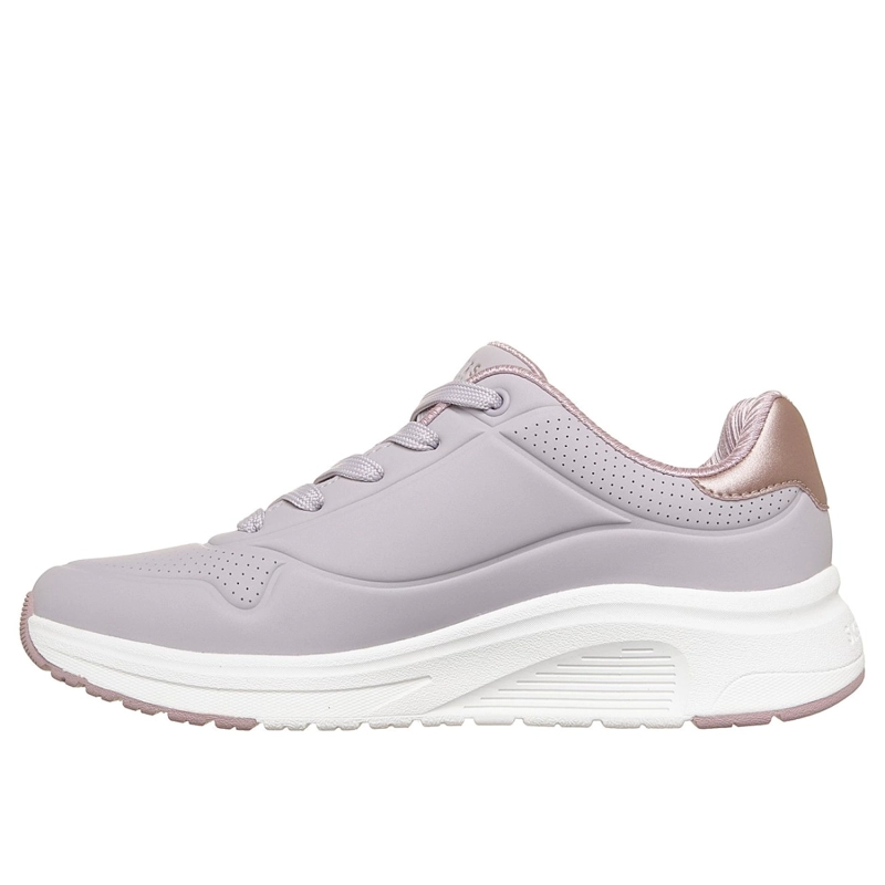 ZAPATILLAS SKECHERS MUJER UNO LITE 2 MORADO - 4