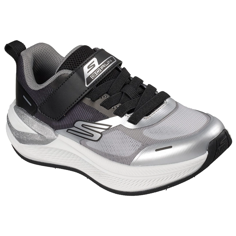 ZAPATILLAS SKECHERS NIÑO GO RUN CONSISTENT PRO PLATEADO - 2