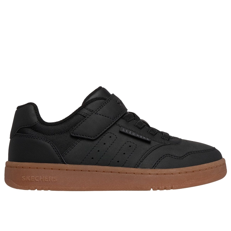ZAPATILLAS SKECHERS NIÑO QUICK STREET NEGRO - 1