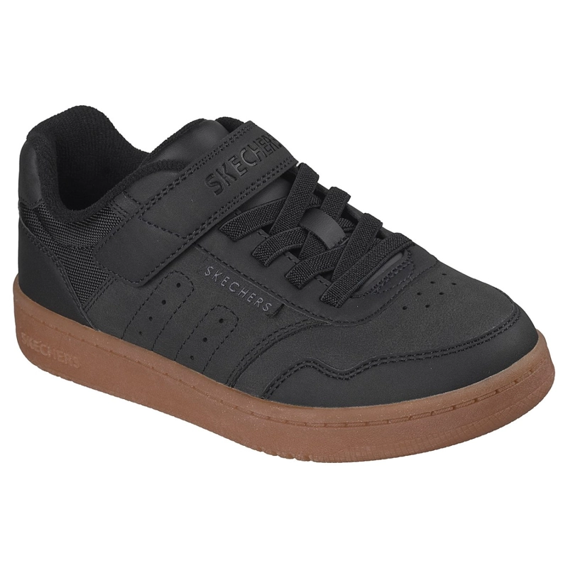 ZAPATILLAS SKECHERS NIÑO QUICK STREET NEGRO - 2