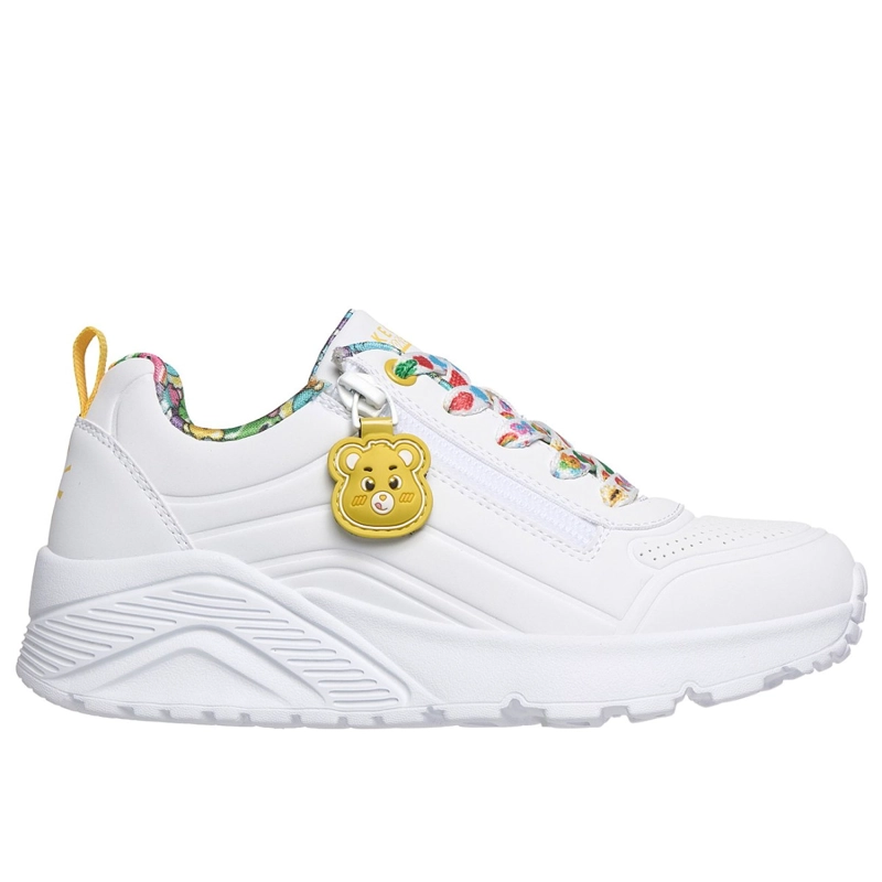 ZAPATILLAS SKECHERS NIÑA UNO LITE BLANCO - 1