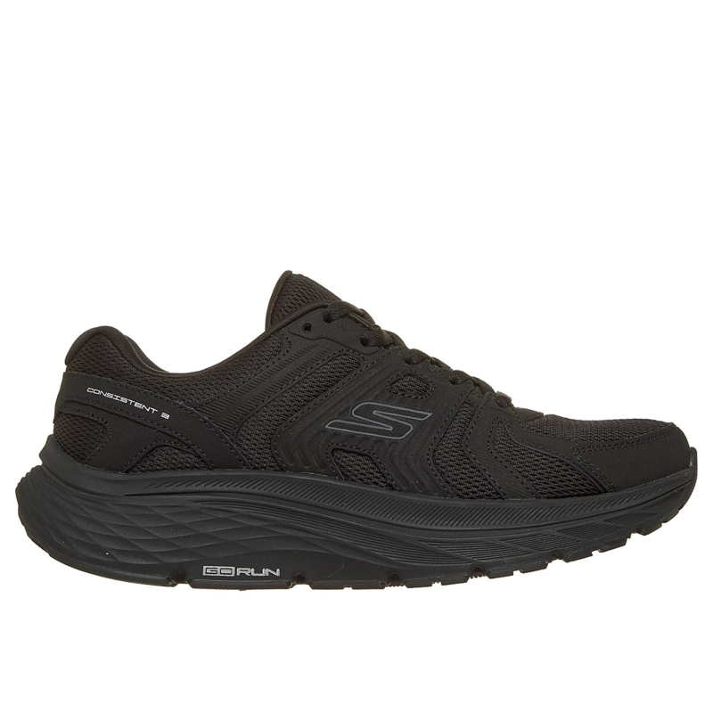 ZAPATILLAS SKECHERS MUJER - SLIP-INS GO RUN CONSISTENT NEGRO - 1