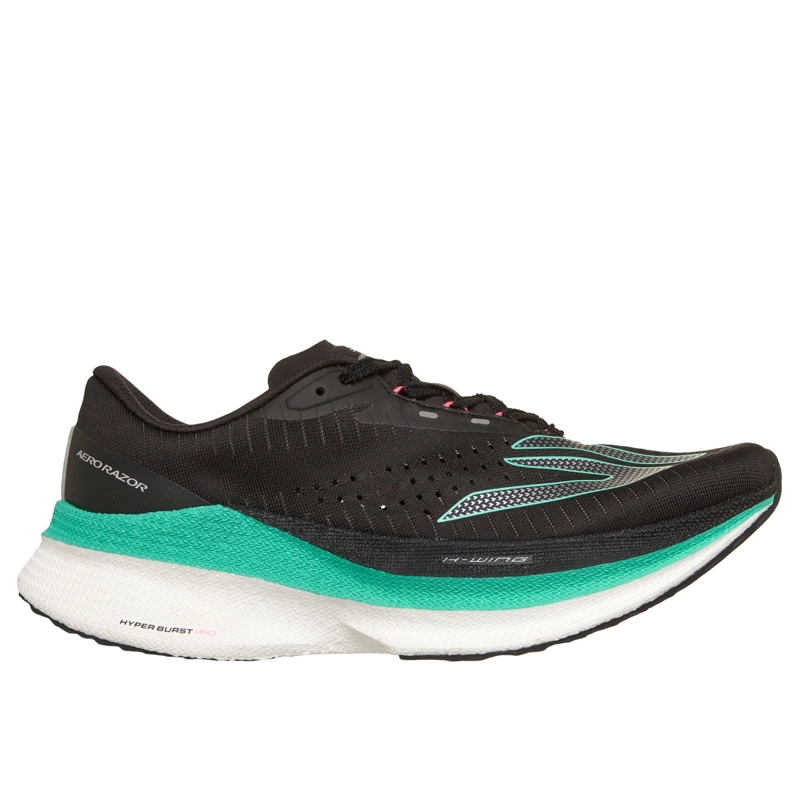 ZAPATILLAS SKECHERS MUJER - RUNNING AERO RAZOR NEGRO - 1