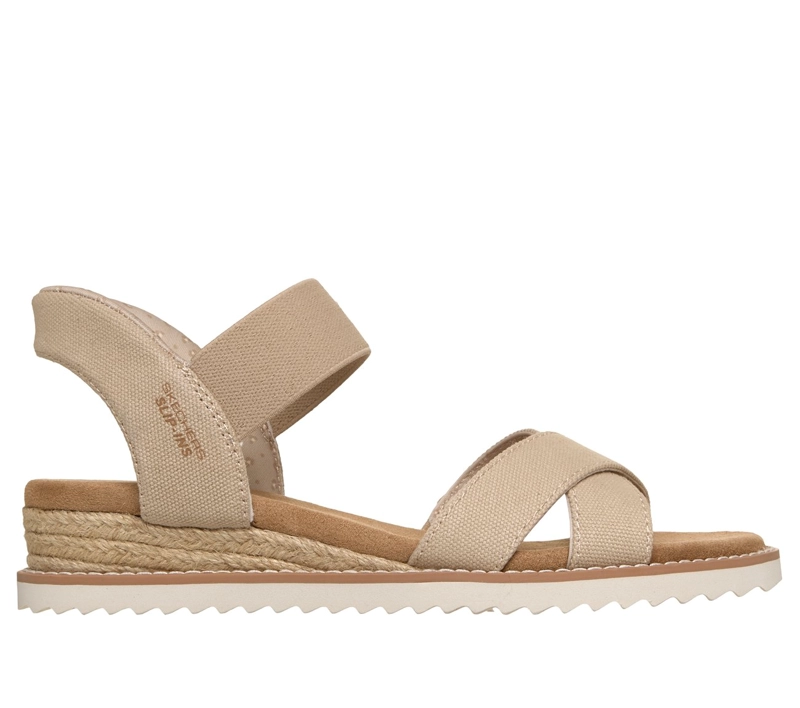 SANDALIAS MUJER SKECHERS SLIP-INS DESERT KISS GOLDEN LILY - 1