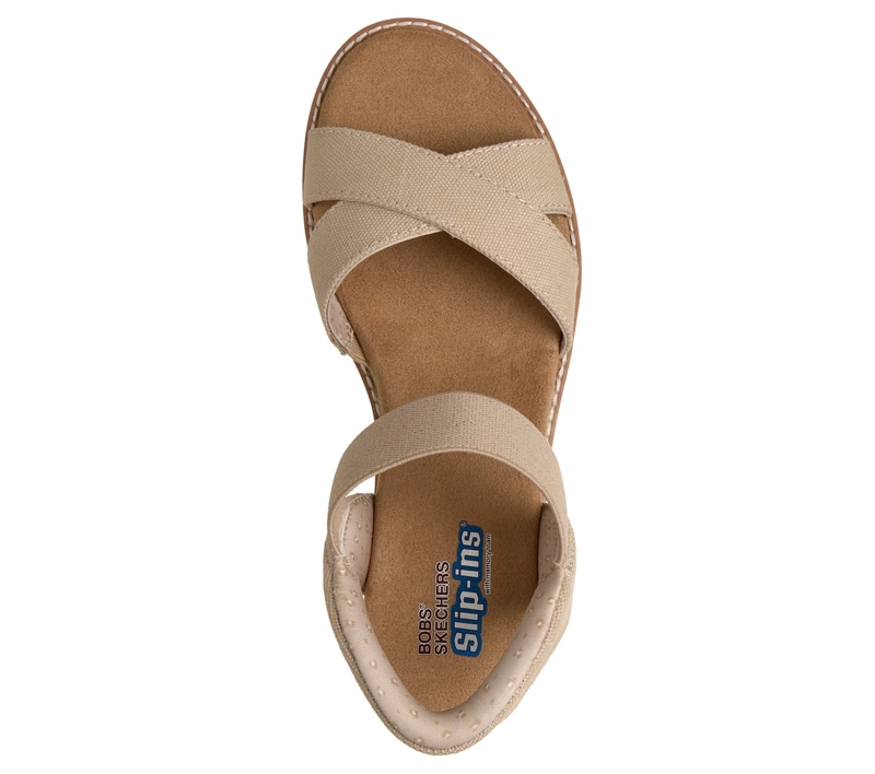 SANDALIAS MUJER SKECHERS SLIP-INS DESERT KISS GOLDEN LILY - 2