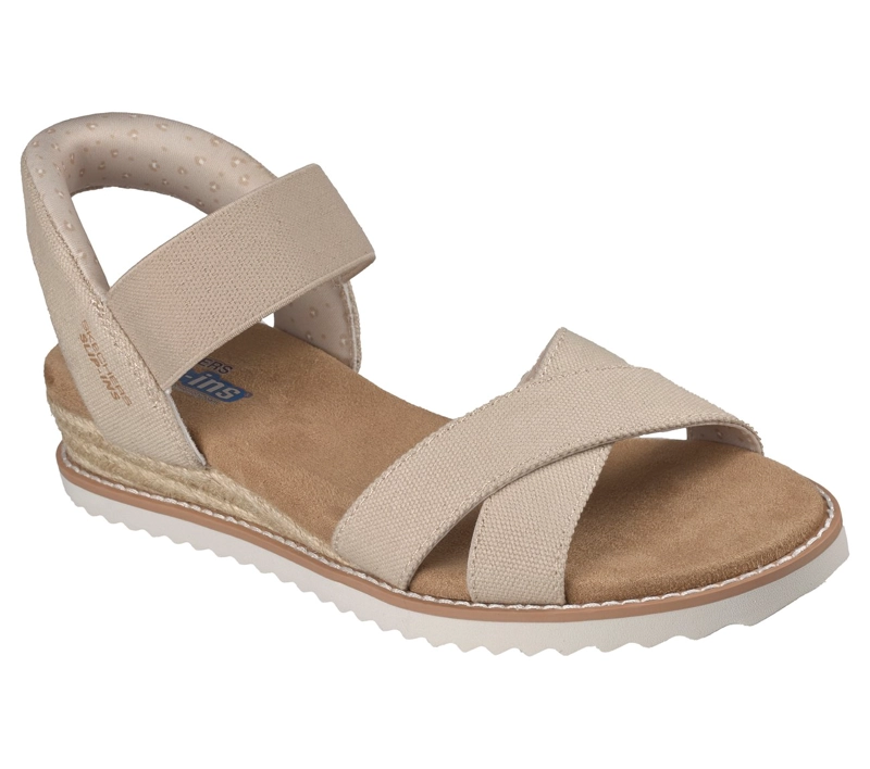 SANDALIAS MUJER SKECHERS SLIP-INS DESERT KISS GOLDEN LILY - 4
