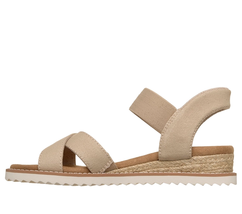 SANDALIAS MUJER SKECHERS SLIP-INS DESERT KISS GOLDEN LILY - 5
