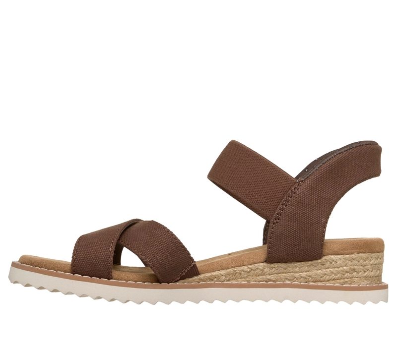 SANDALIAS MUJER SKECHERS SLIP-INS DESERT KISS GOLDEN LILY - 6