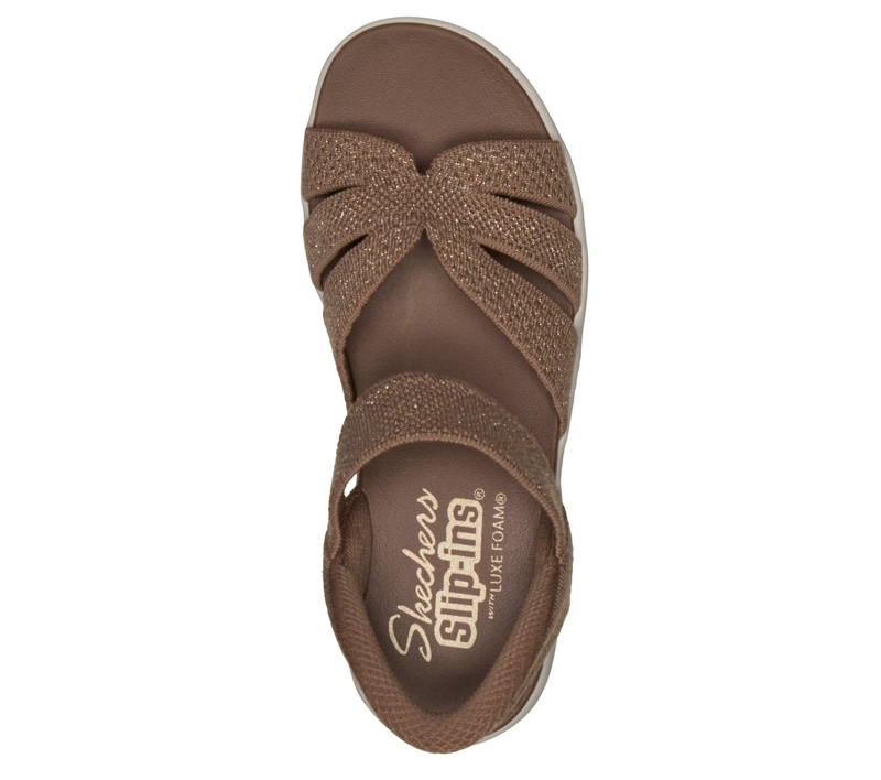SANDALIAS MUJER SKECHERS SLIP-INS ARYA SPARKLING PRAISE - 2