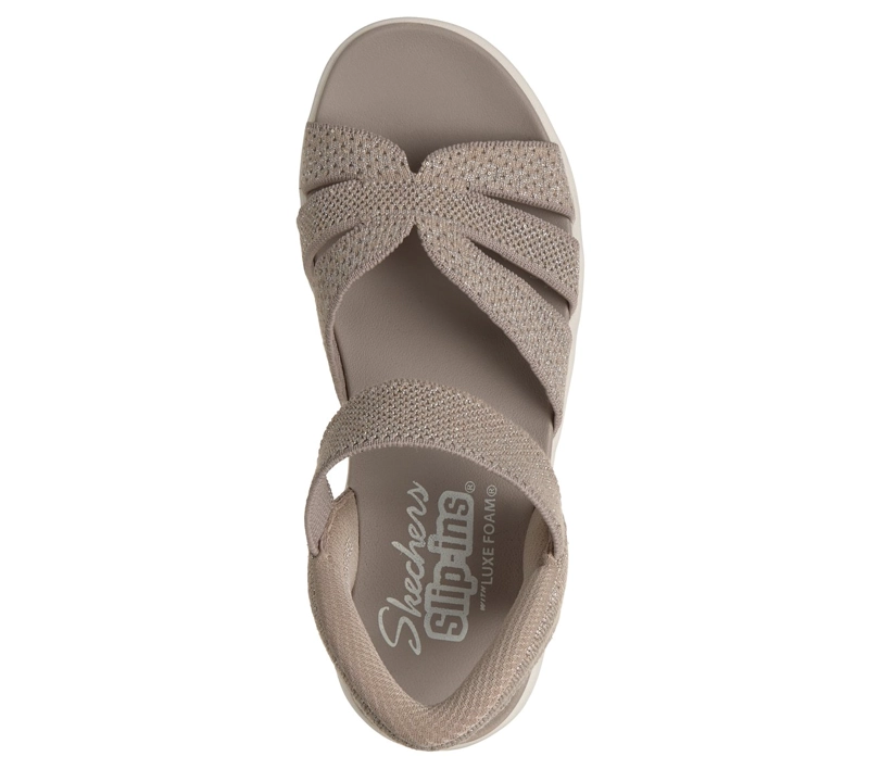 SANDALIAS MUJER SKECHERS SLIP-INS ARYA SPARKLING PRAISE - 2