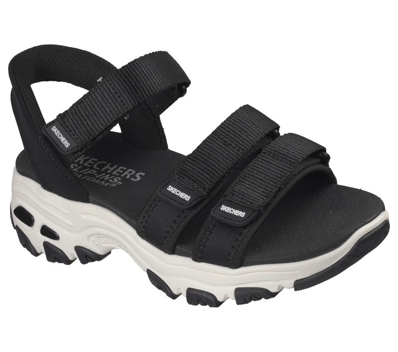 SANDALIAS MUJER SKECHERS SLIP-INS D'LITES SANDAL CLASSIC - 4