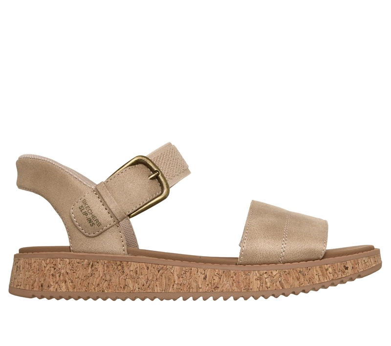 SANDALIAS MUJER SKECHERS SLIP-INS BOBS SUN VIBE BE CORKY - 1
