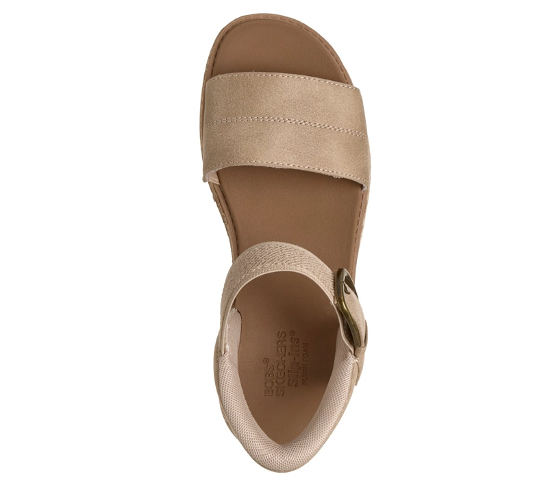 SANDALIAS MUJER SKECHERS SLIP-INS BOBS SUN VIBE BE CORKY - 2