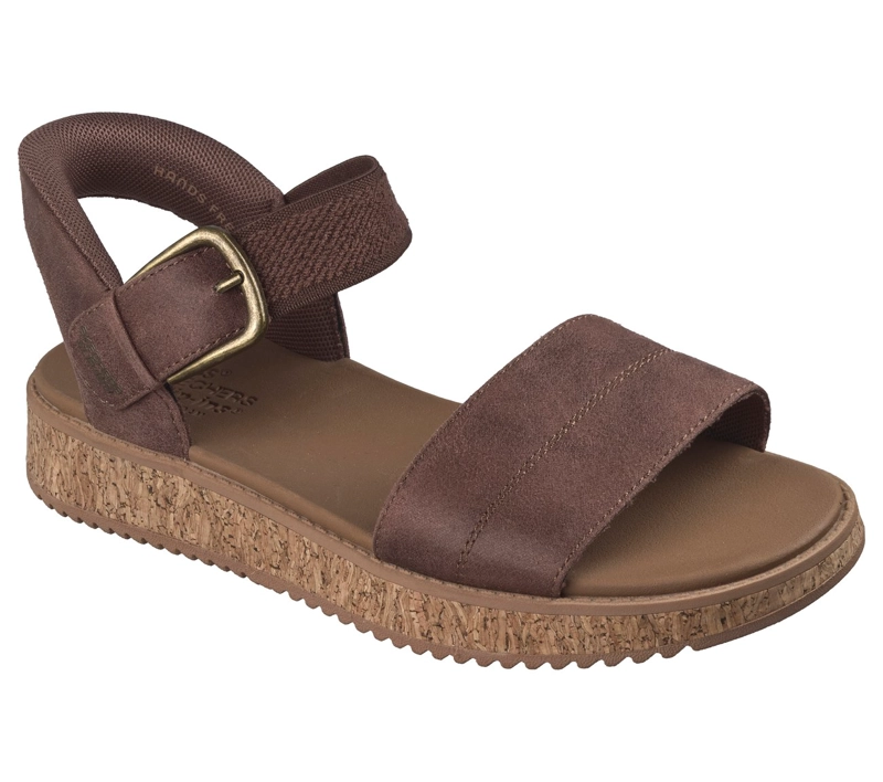 SANDALIAS MUJER SKECHERS SLIP-INS BOBS SUN VIBE BE CORKY - 4