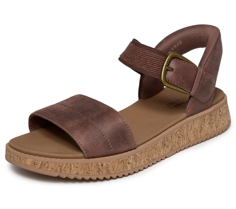 SANDALIAS MUJER SKECHERS SLIP-INS BOBS SUN VIBE BE CORKY - 5