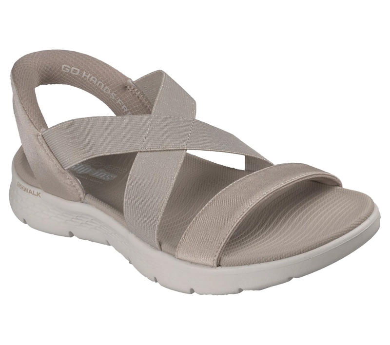 SANDALIAS MUJER SKECHERS SLIP-INS GO WALK FLEX SANDAL - 4