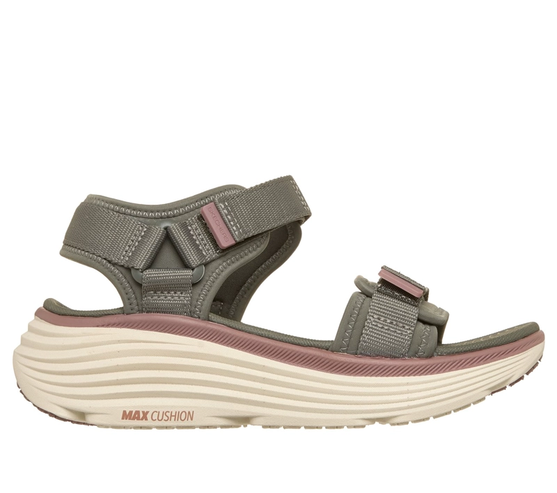 SANDALIAS MUJER SKECHERS MAX CUSHIONING ENDEAVOUR SANDAL - 1