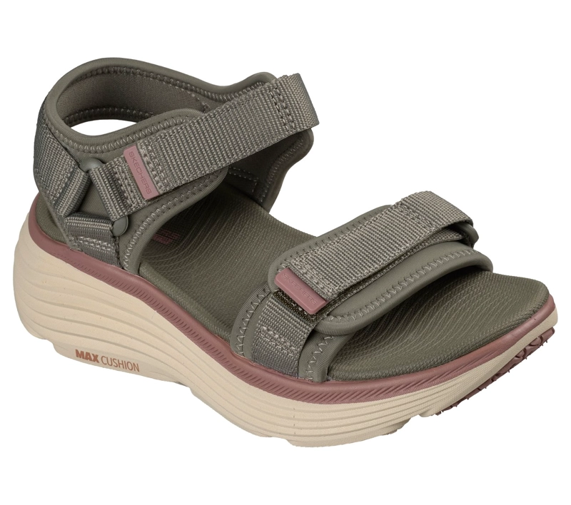 SANDALIAS MUJER SKECHERS MAX CUSHIONING ENDEAVOUR SANDAL - 4