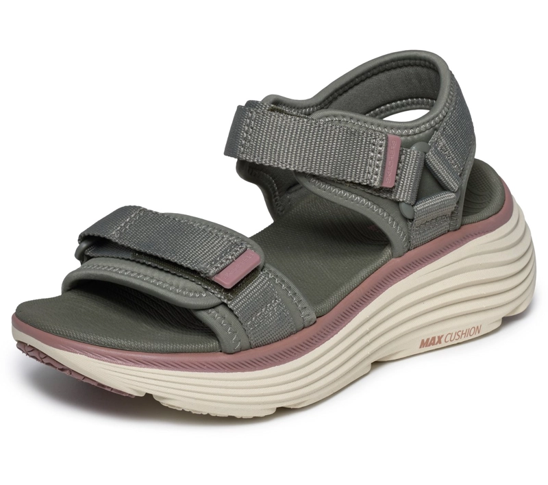 SANDALIAS MUJER SKECHERS MAX CUSHIONING ENDEAVOUR SANDAL - 5